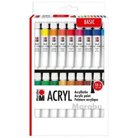 Acrylfarbenset Basic