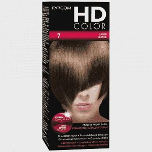 HD Color Σετ Βαφής Μαλλιών Ν7 Ξανθό
