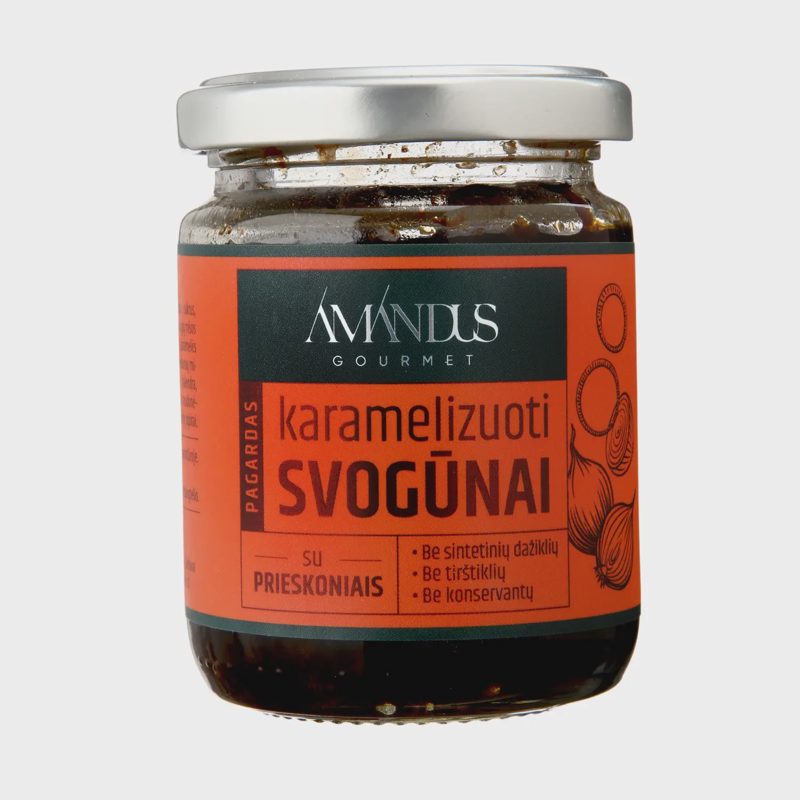 Karam. svogūnų pagardas AMANDUS , 170 g