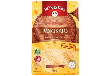 Sūris ROKIŠKIO tarkuotas, 45 %, 200 g