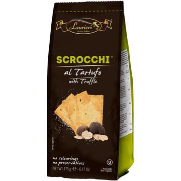 Krekeriai su trumais SCROCCHI LAURIERI, 175 g