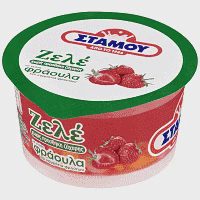 Στάμου Ζελέ Φράουλα Xωρίς Ζάχαρη 165gr