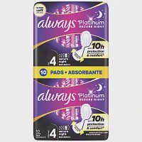 Always Platinum Ultra Secure Night 10τεμ