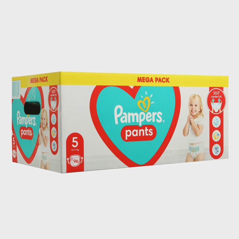 Sausk. PAMPERS PANTS 12-18kg., 96vnt.
