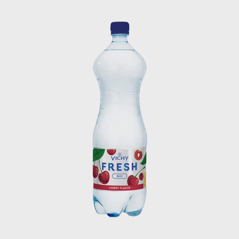 Negazuotas vanduo VICHY FRESH CHERRY, 1,5 l