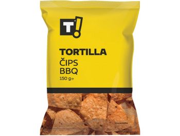 T! čips tortilla BBQ 150 g