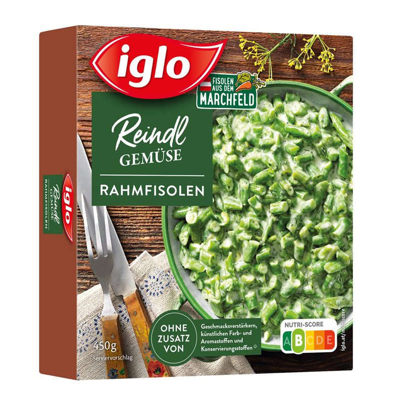 Iglo Rahmfisolen