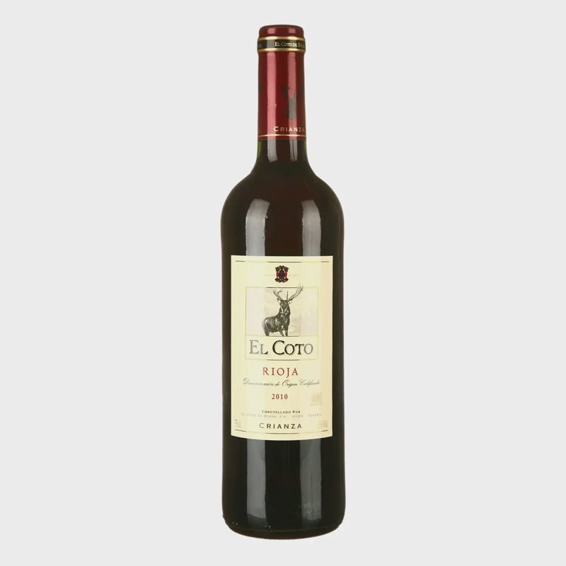 Raud.sausas vynas RIOJA EL COTO CRIANZA,0,75l
