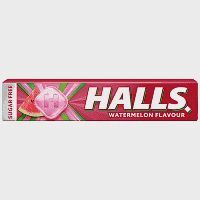 Halls Καρπούζι Καραμέλες Μασούρι Χωρίς Ζάχαρη 32gr