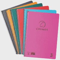 Τετράδιο Cosmos Σπιράλ Α4 2 Θέματα