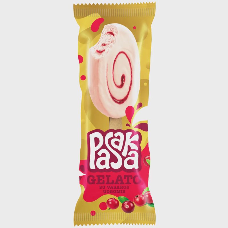Val. ledai PASAKA GELATO, su uog. 90 ml /67 g