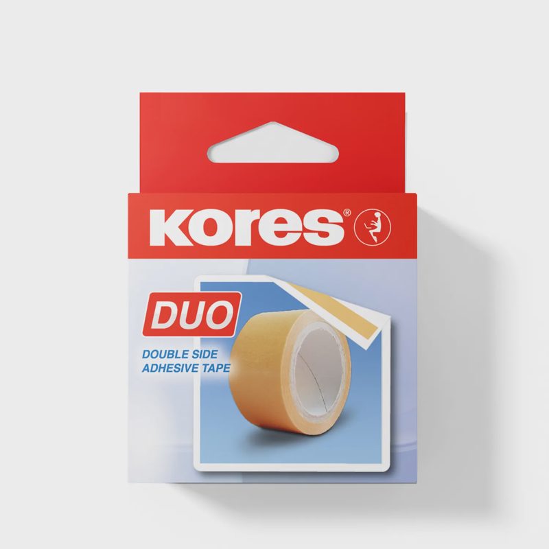 Dvip.lip.juosta KORES DOUBLE DUO,5mx30mm