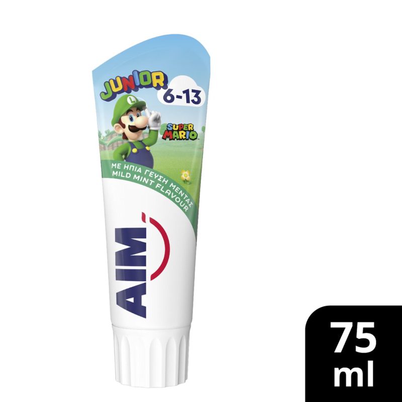 Aim Οδοντόκρεμα Παιδική 6-13 75ml