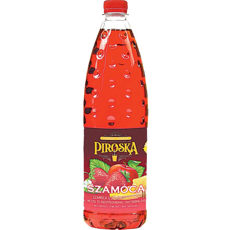 PIROSKA SZAMÓCA ÍZŰ SZÖRP +50 FT BETÉTDÍJ