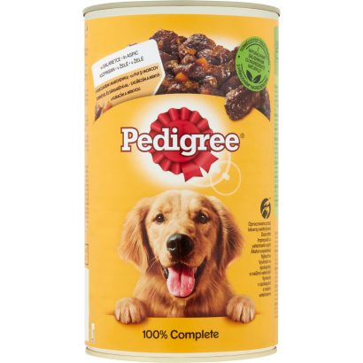 Pedigree teljes értékű nedves eledel felnőtt kutyák részére csirkével és sárgarépával 1200 g