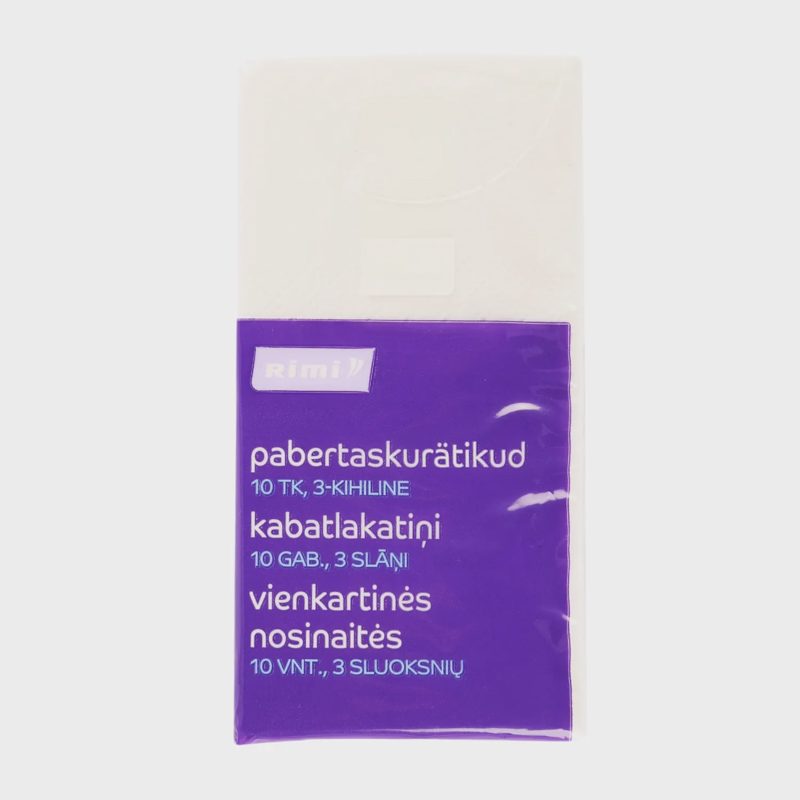 Vienkart. nosinaitės RIMI, 3 sl., 1 vnt