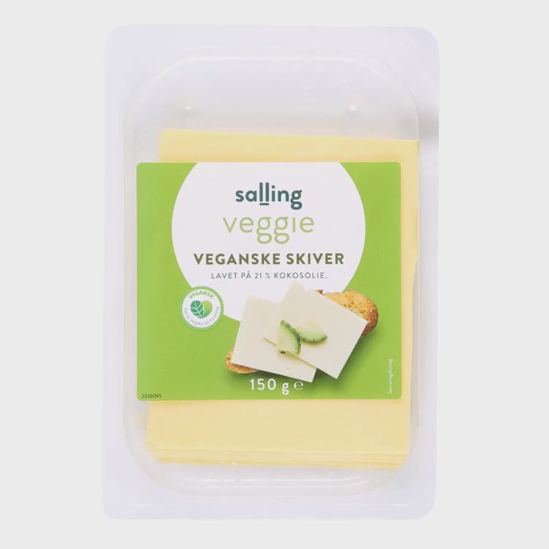 Vegan. sūrio sk. riek. SALLING VEGGIE, 150 g