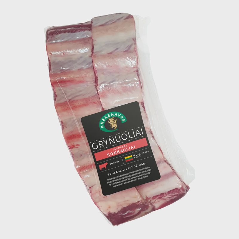 Atš. jautienos šonkauliai GRYNUOLIAI, 1 kg