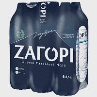 Ζαγόρι Φυσικό Μεταλλικό Νερό 1,5lt 6τεμ