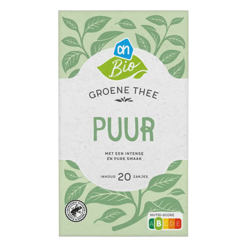 AH Biologisch Groene thee puur