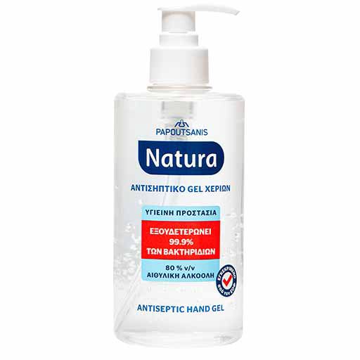 Papoutsanis Natura Αντισηπτικό Gel Χεριών 400ml.