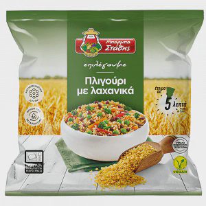 Μπάρμπα Στάθης Πλιγούρι Κριθάρι Λαχανικά Κατεψυγμένα 400gr