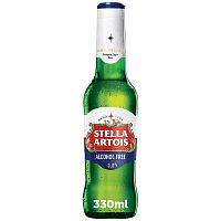 Stella Artois Μπίρα Φιάλη 0.0% 330ml
