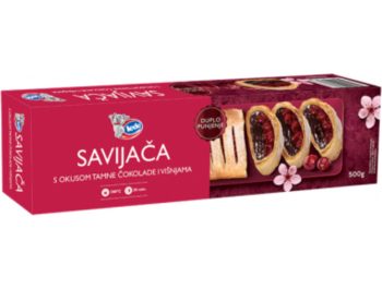 Ledo savijača tamna čokolada i višnja 500 g