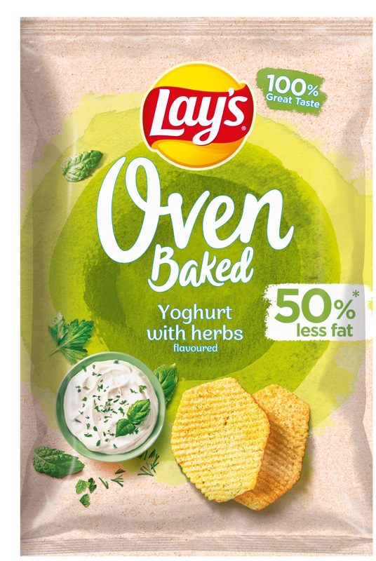 Lay's Oven Baked čips slani 110 g