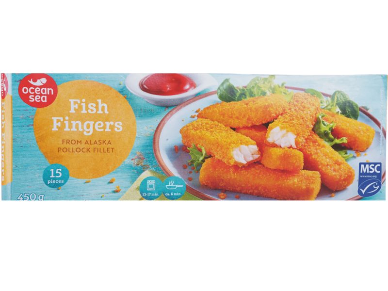 Fiskpinnar, 15-pack, MSC-märkta