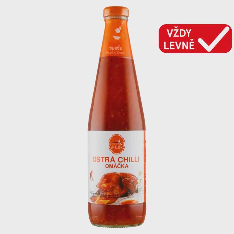 J-Lek Ostrá chilli omáčka 700ml