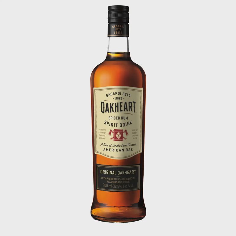 Spir. gėrimas OAKHEART SPICED, 32,5 %, 0,7 l