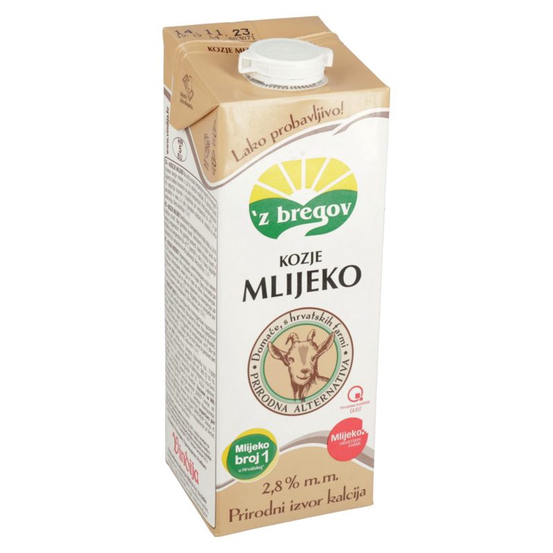Vindija 'z bregov kozje mlijeko 1 L