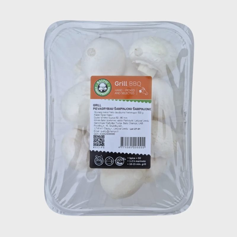 Pievagrybiai GRILL, 500 g