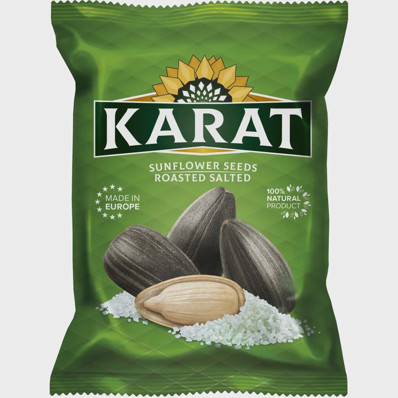 Skrud., sūd. saulėgrąžų sėklos KARAT, 120 g
