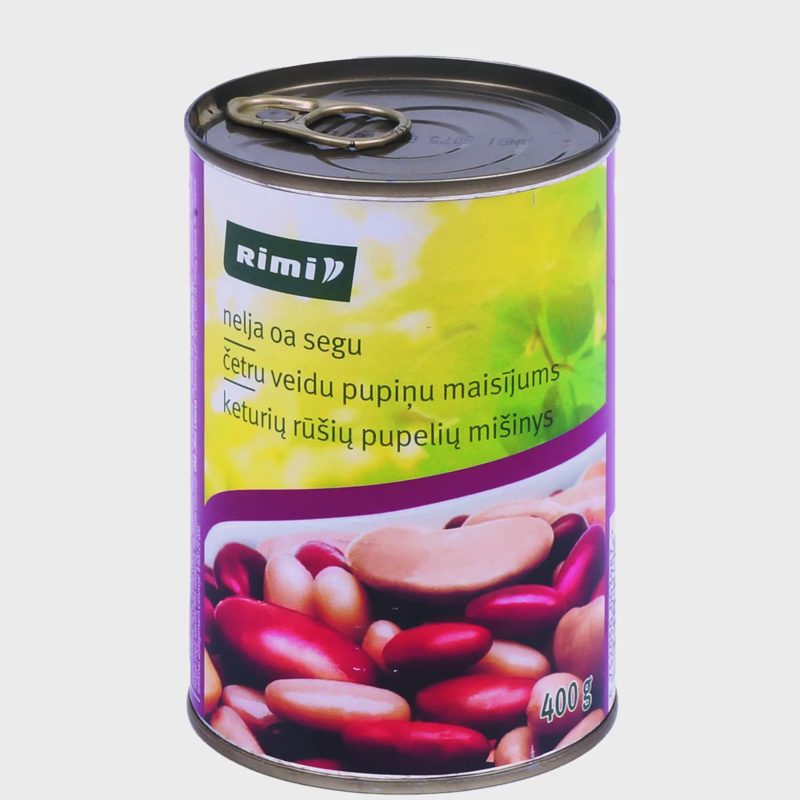 Keturių rūšių pupelių mišinys RIMI, 400 g