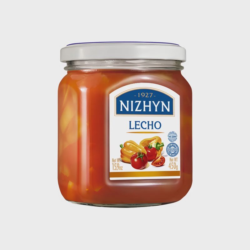Lečas NIZHYN su pupelėmis, 460 g