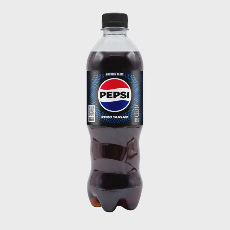 Gėrimas su saldikliais PEPSI MAX, 0,5 l
