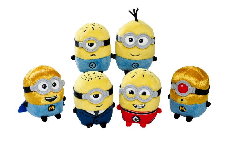 Mini Minions pehmo 8 cm, lajitelma 6 erilaista