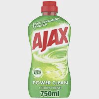 Ajax Power Clean Cit. Υγρό Καθαριστικό 750ml