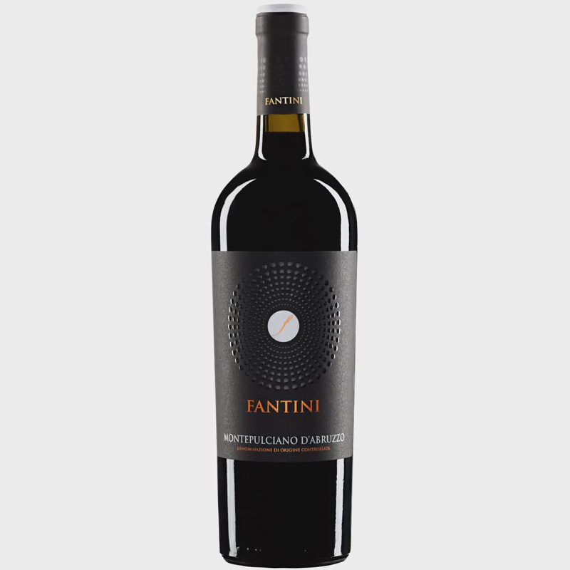 Raud. s. vynas FANTINI MONTEP., 13 %, 0,75 l