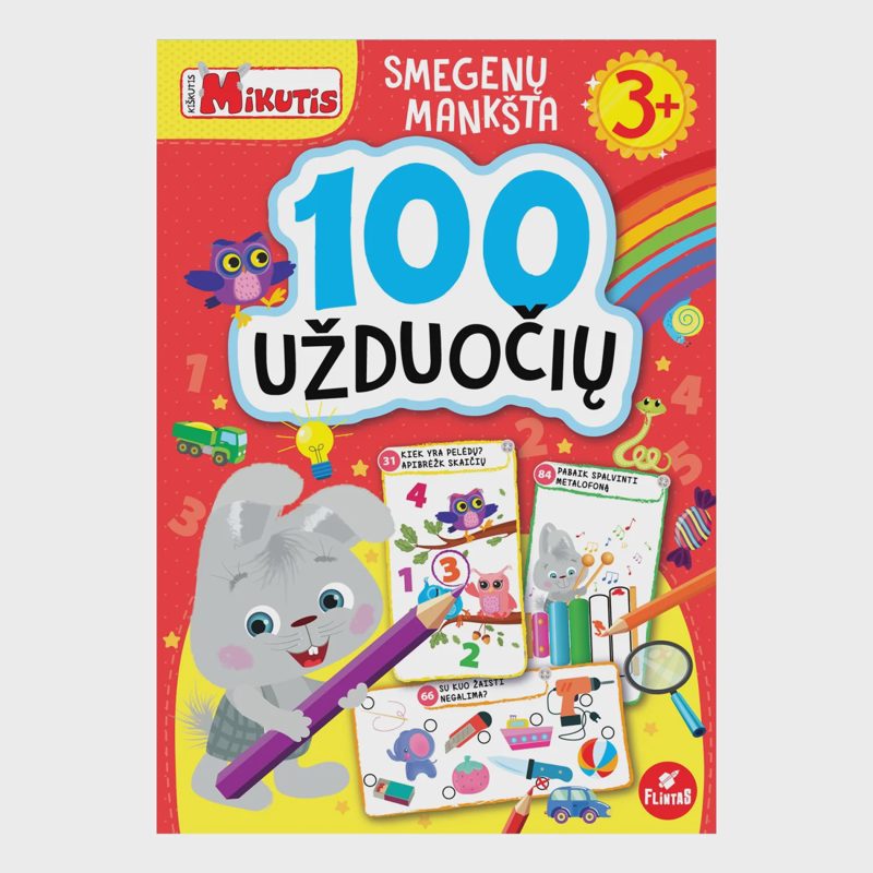 Knyga 100 UŽDUOČIŲ SU KIŠKUČIU MIKUČIU