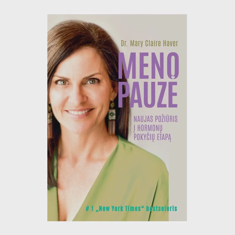 Knyga MENOPAUZĖ. NAUJ. POŽ. Į HORM. POK.