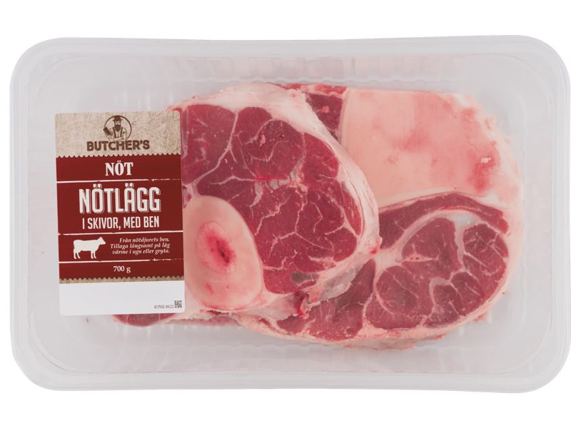 Nötlägg i skivor