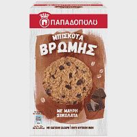 Παπαδοπούλου Nutries Βρώμη & Μαύρη Σοκολάτα 150gr