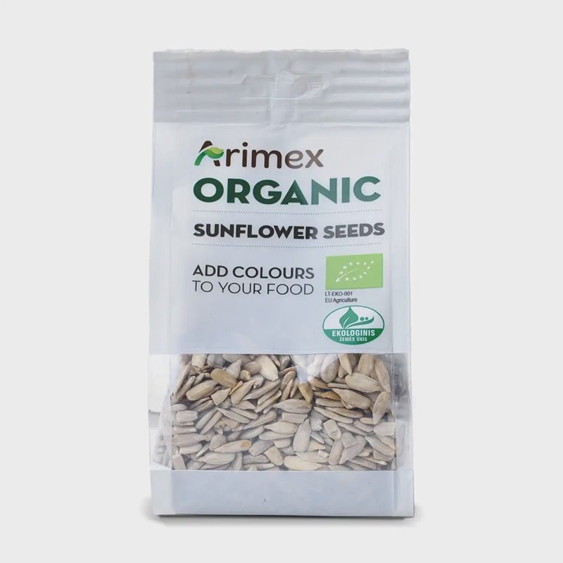 Ekolog.lukšt. saulėgrąžų sėklos ARIMEX, 200g