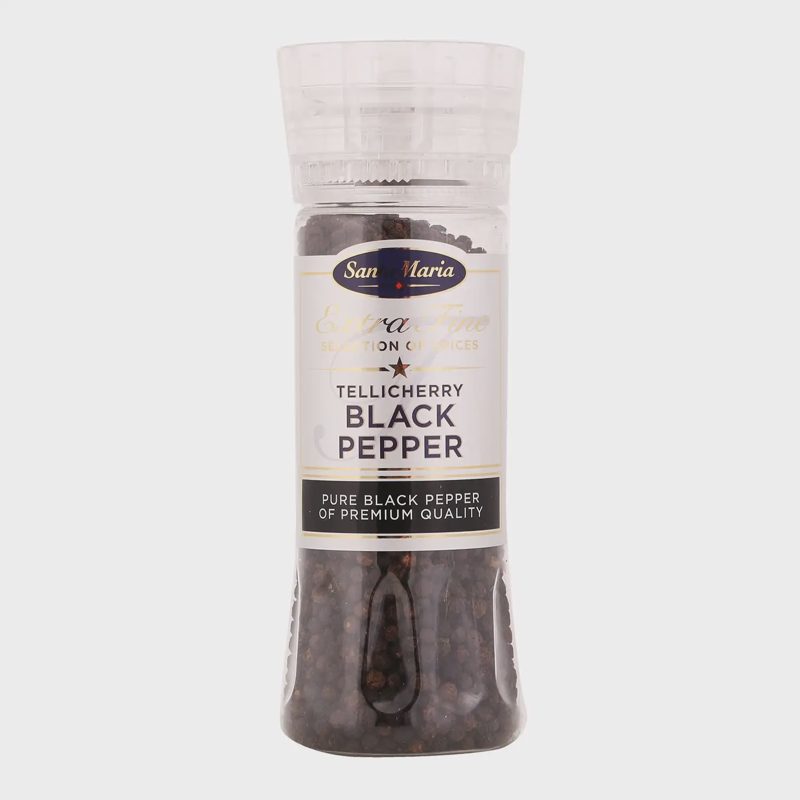 Tellicherry juod. pipirai SANTA MARIA, 210 g