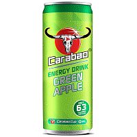 Carabao Energy Drink Πράσινο Μήλο 330ml