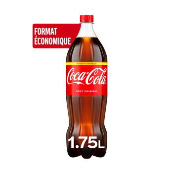 Soda Coca-Cola Original Bouteille - 1,75L