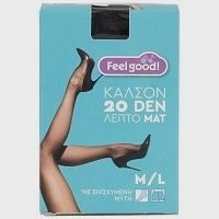Feel Good! Καλσόν 20D Μαύρο Medium/Large